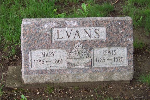 Lewis and Mary Evans